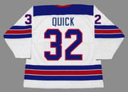 JONATHAN QUICK 2014 USA Nike White Olympic Throwback Hockey Jersey