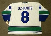 BOBBY SCHMAUTZ Vancouver Canucks 1972 Home CCM Throwback Hockey Jersey - BACK