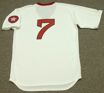 RICK BURLESON Boston Red Sox 1975 Majestic Cooperstown Throwback Baseball  Jersey - Custom Throwback Jerseys