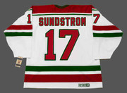 PATRIK SUNDSTROM New Jersey Devils 1988 Home CCM Throwback Hockey Jersey - BACK