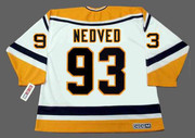 PETR NEDVED Pittsburgh Penguins 1995 Home CCM Throwback Hockey Jersey - back