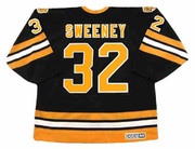DON SWEENEY Boston Bruins 1993 Away CCM Throwback NHL Hockey Jersey - BACK
