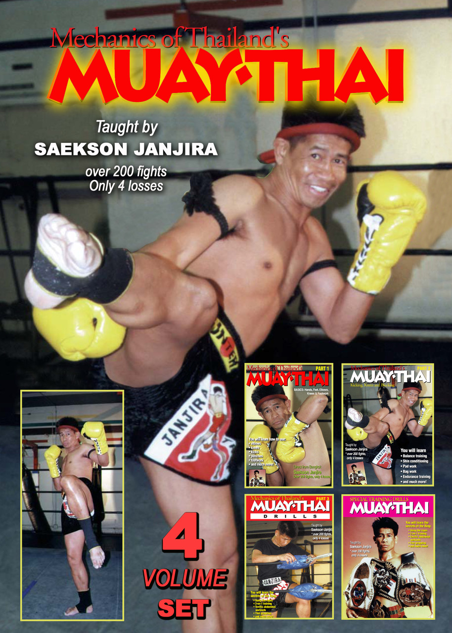 MUAY THAI - 4 Volume Set by Saekson Janjira