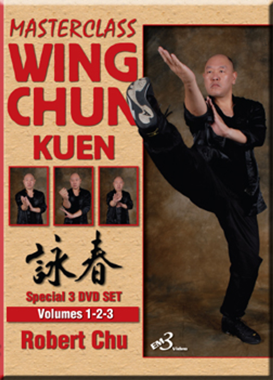 WING CHUN KUEN VOL. 1-2-3 Set - by Robert Chu