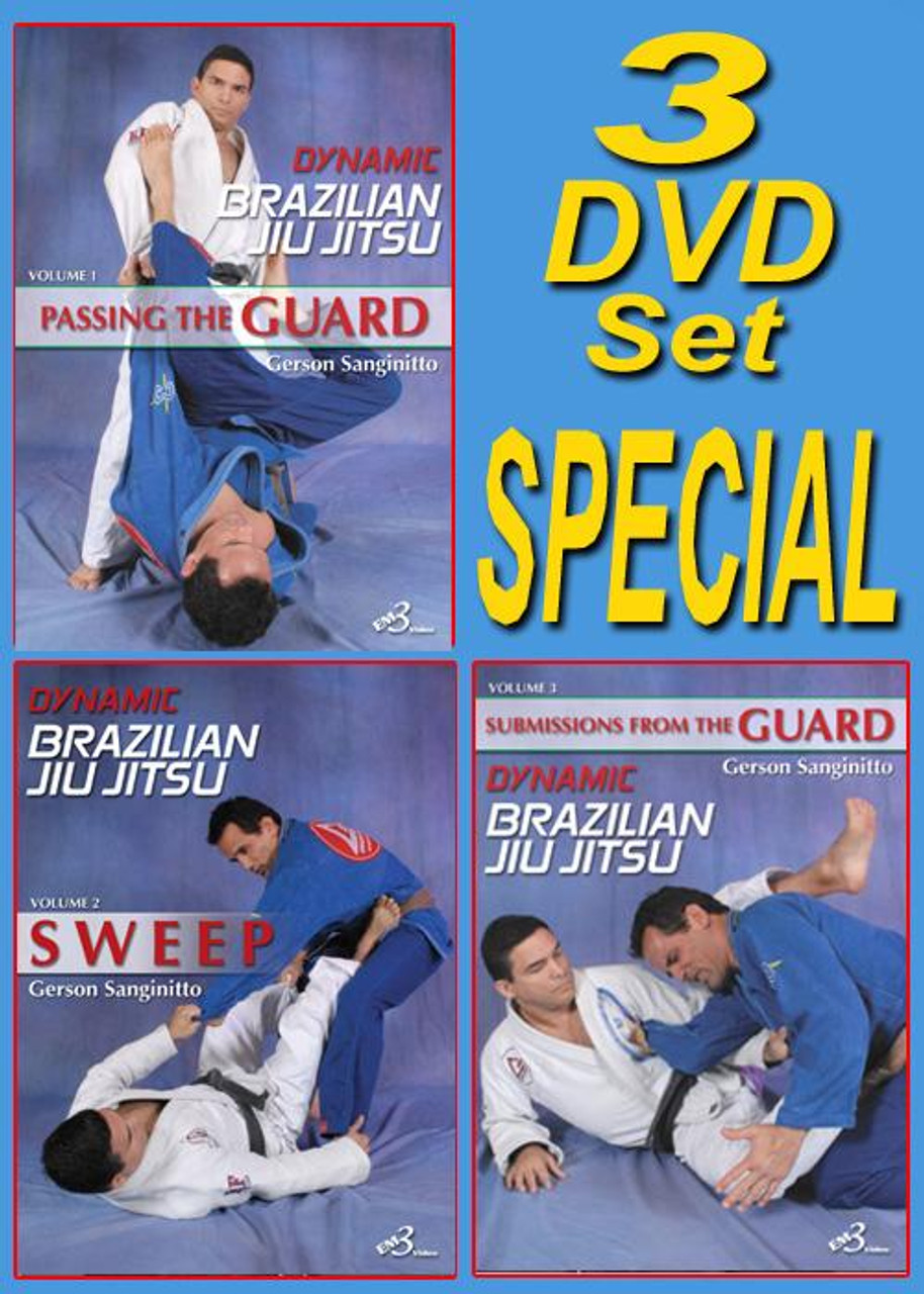 DYNAMIC BJJ - VOL-1-2-3 DVD SET