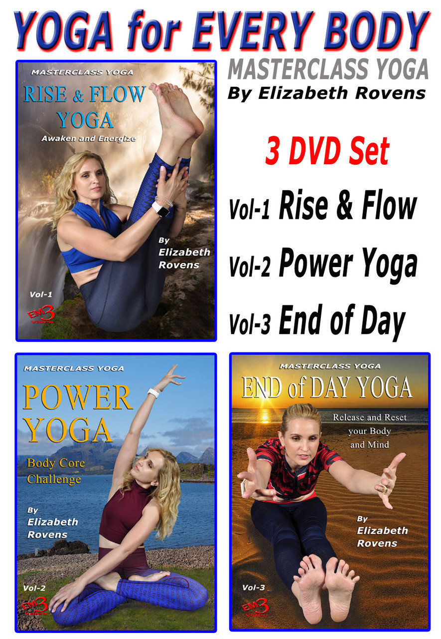 Yoga for Every Body vol-1, 3 & 3 Set