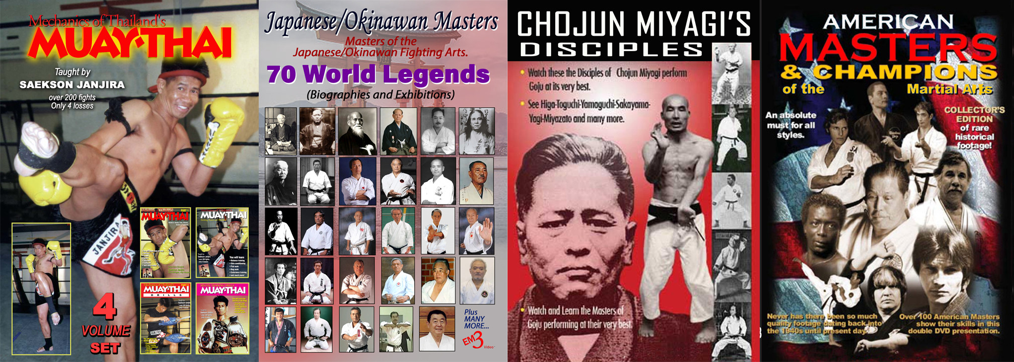 Martial Arts Instructional DVDs and Video Downloads em3Video