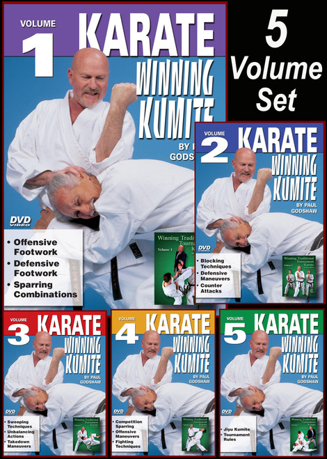4 DVD Set -History of Traditional Karate and 3 DVDs of JKA Summer