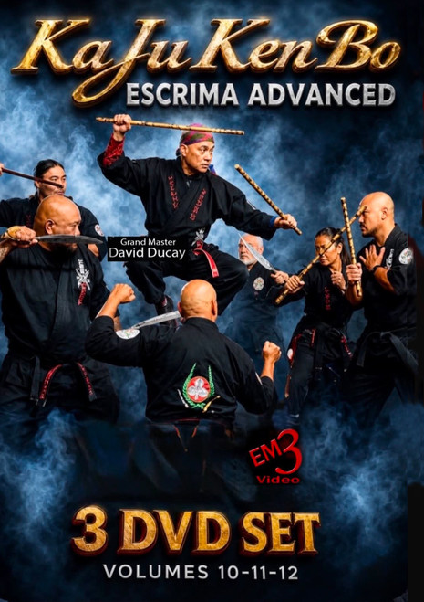 KaJuKenBo Advanced Escrima - 3 volume set - Vol-10-11-12 By GM David Ducay