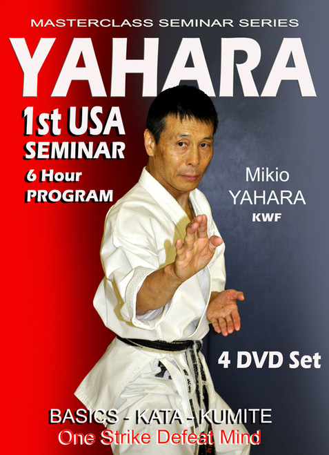 Yahara 1st USA SEMINAR 4 Volume Set 90 min each) by Mikio Yahara