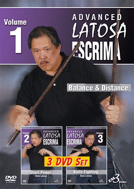 ADVANCED LATOSA ESCRIMA Vols. 1–2–3 SET By GM Rene Latosa