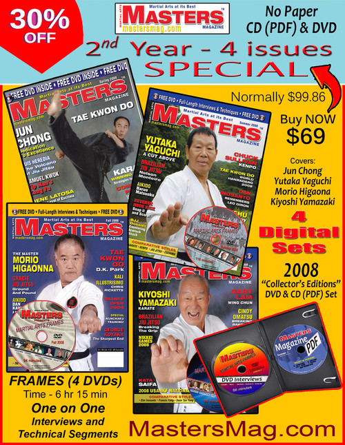 MASTERS Magazine - 2008 - 2nd Year 4 Issues (Digital) SPECIAL 30% OFF