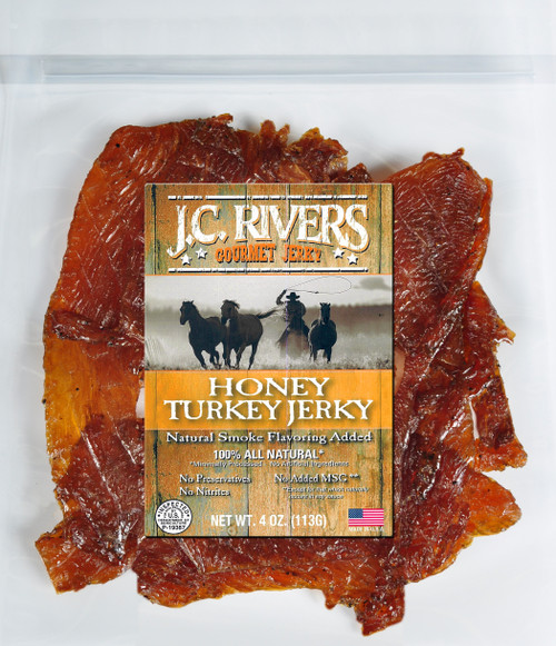 TURKEY HONEY Jerky - 100% All Natural