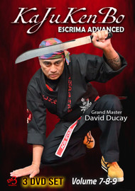KaJuKenBo Escrima Advanced - Volume 7, 8 & 9 (3 volume set) by Grand Master David Ducay