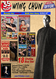 WING CHUN SPECAIL 35% OFF 18 DVD Box Set