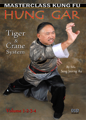 HUNG GAR - Kung Fu – VOL. 1-2-3-4 SET By Sifu Seng Jeorng Au - EM3