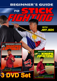 Beginner's Guide To Unarmed Combat Vol-1-2-3 DVD Set By Jeff Jedds