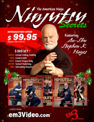 NINJUTSU SECRETS (Vol-6-10 Set SPECIAL) By An-shu STEPHEN K. HAYES