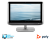 Poly Studio P21, 21.5 1080p USB All-In-One Monitor, Integrated 1080p Camera, Stereo Speaker, Mic, Touchbar, (1) USB Type C, (2) USB Type A; Open Eco System; USB A to C, cable, with an adapter work with Zoom, Microsoft Teams, GoTo Meeting, Google Meets, 2200-87100-001