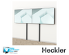 Heckler H802 Dual Display Kit for Heckler AV Wall