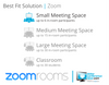 Zoom Rooms Solution with AVer CAM550 and Nureva HDL200 - Medium Room