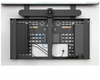 Heckler H735-BG AV Credenza 4U Video Conferencing Meeting Rooms (Black Gray)