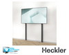 Heckler H800-WT AV Wall Structure and Support for Single Display - White