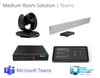 Microsoft Teams Rooms Solution with AVer CAM550 and Nureva HDL310 (White) Medium Room