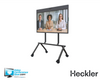 The Heckler Stand for Rally Board 65 (H1030-BG) is a strong, TAA-compliant mobile stand engineered exclusively for Logitech Rally Board 65