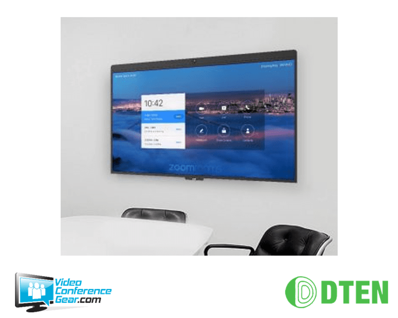 DTEN D7 Series 55" UltraHD 4K All-In-One Touch Screen for Zoom Rooms DB0355A1C0A