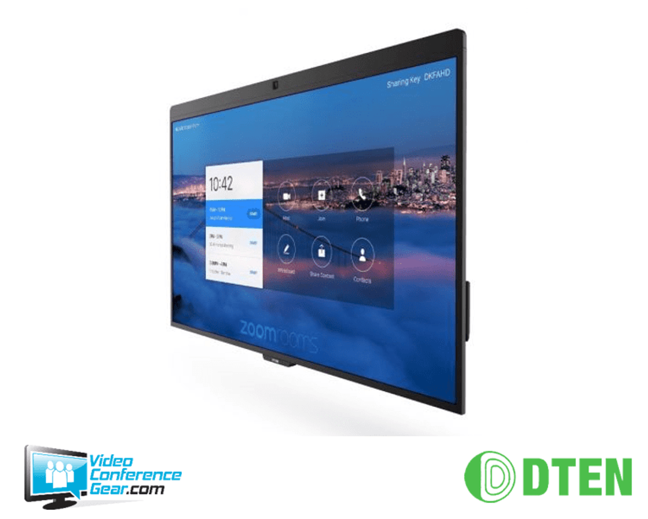 DTEN D7 Series 55" UltraHD 4K All-In-One Touch Screen for Zoom Rooms