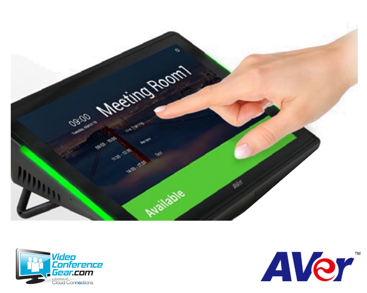 AVer CP10 G2: Zoom Rooms Certified 10.1" Touchscreen Controller