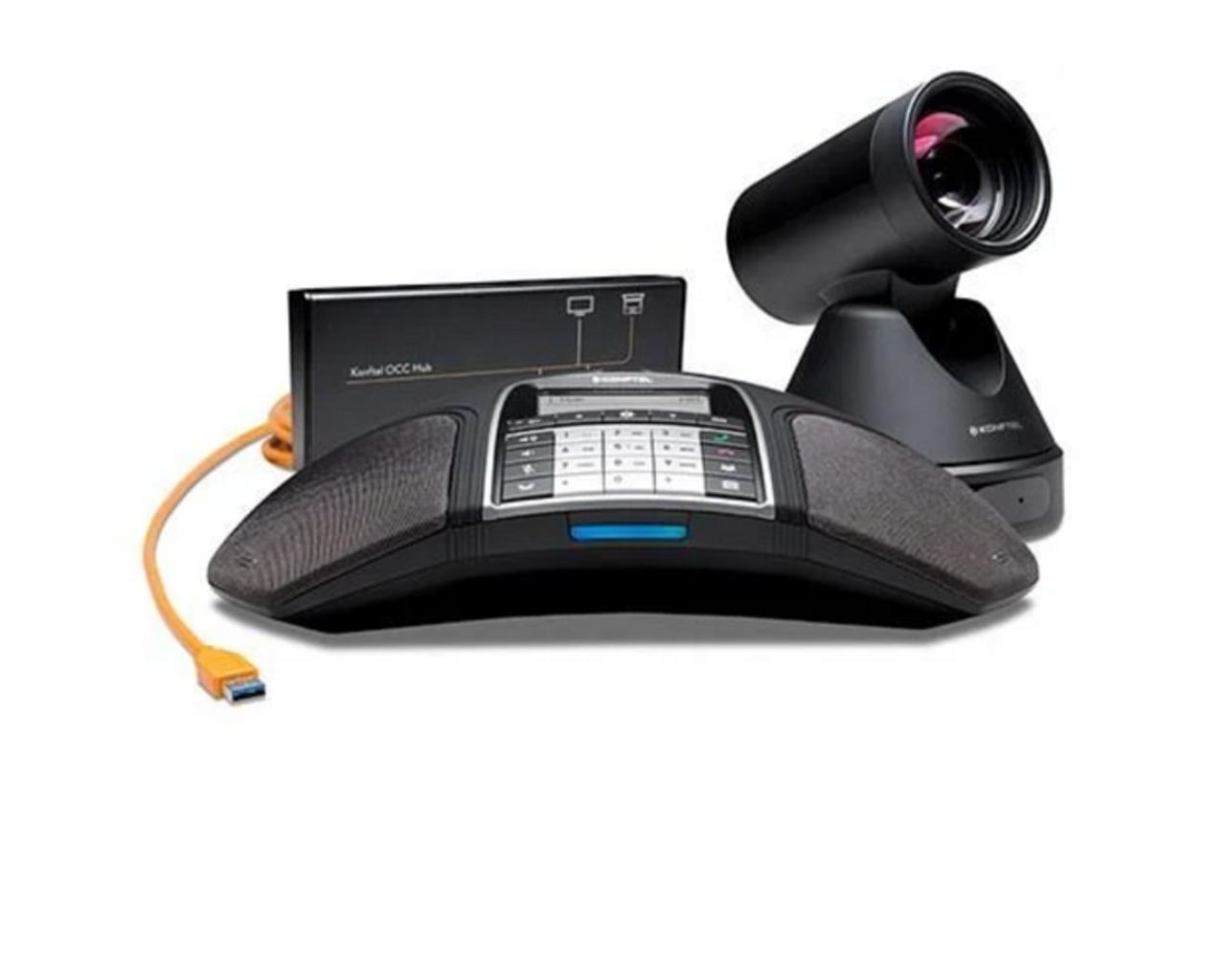Konftel C50300Wx Video Conferencing Kit featuring the Konftel 300Wx Speakerphone and Konftel CAM 50 Video Conferencing PTZ Camera