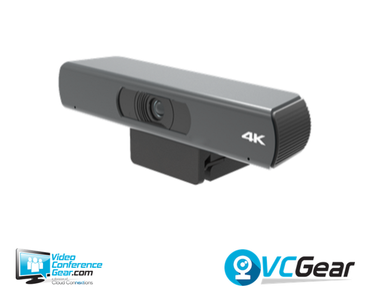 VCGear VCG-M200 Huddle Room and Work from Home Video Conference Camera, 4K Ultra HD, 120 degree field of view, HDMI, Digital ePTZ, USB Powered