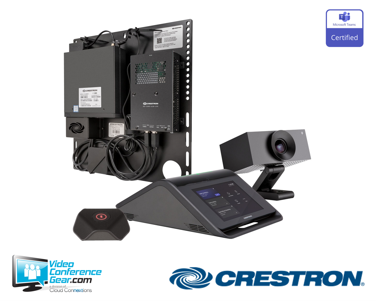 Crestron Flex Tabletop Large Room Video Conference System for Microsoft Teams® Rooms