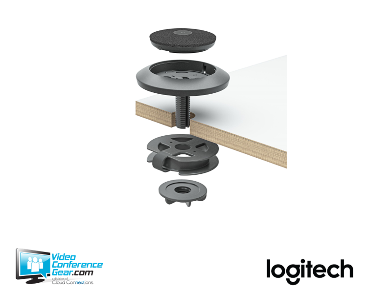 Logitech | Rally Mic Pod Option | Table 