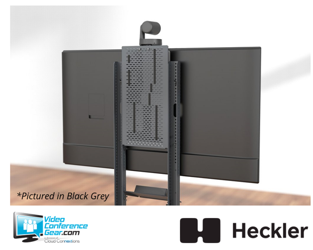 Heckler H708 Device Panel XL for Heckler AV Cart - White