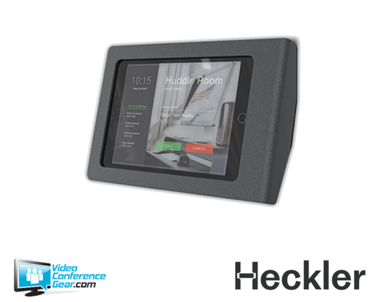 Heckler H631 Multi Mount for iPad 10.2 with Redpark Gigabit Ethernet + Power Over Ethernet (Black Grey)