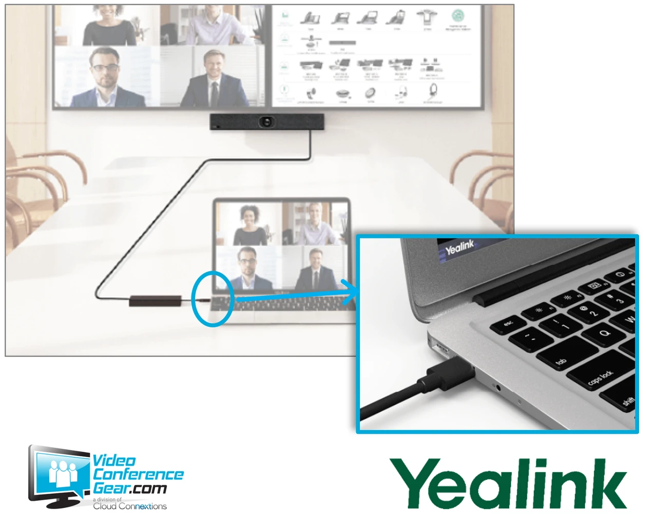Yealink MVC-BYOD Extender for Teams Rooms and Zoom Rooms Kits