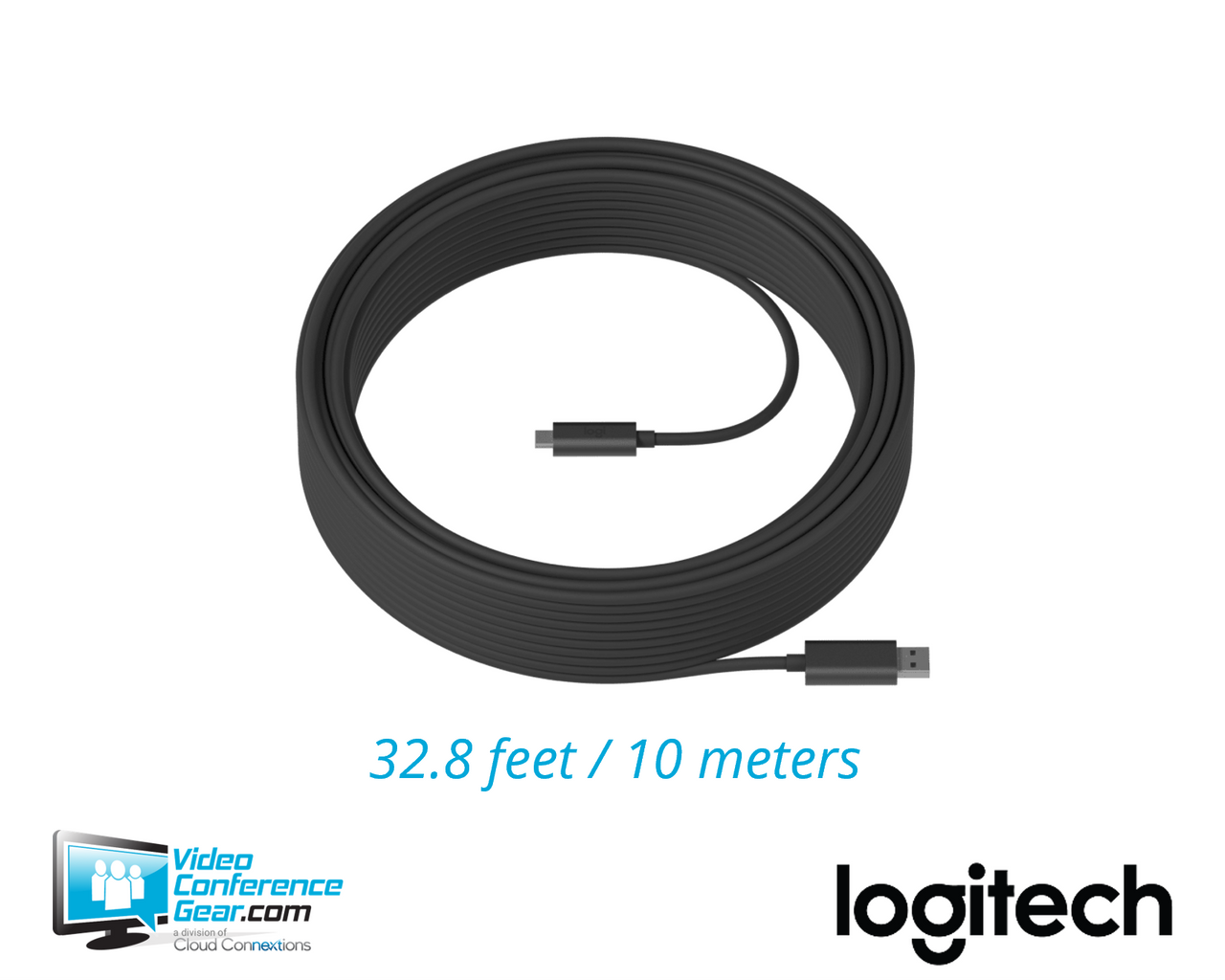 Logitech 10 Meter Strong USB Cable (939-001799)