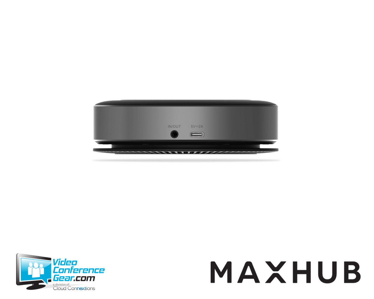 MAXHUB BM20 Bluetooth Tabletop Speakerphone, No wireless, USB (optional), 4 meter voice pickup, audio in/out jack