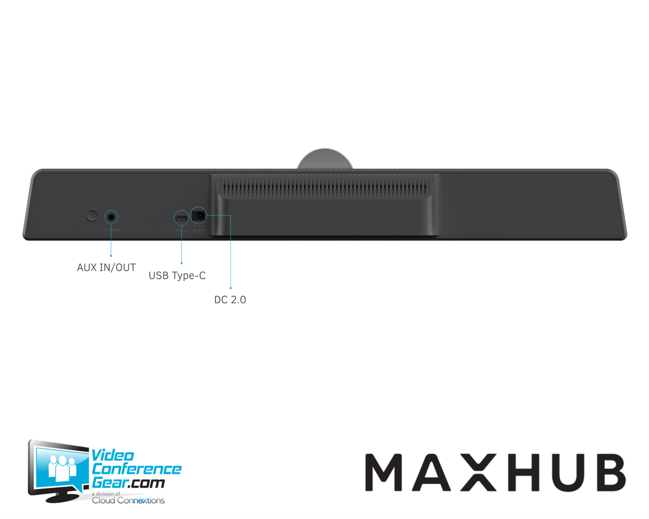 MAXHUB UCS05 All-in-One Video Conferencing Camera Plus Audio Personal And Small Rooms