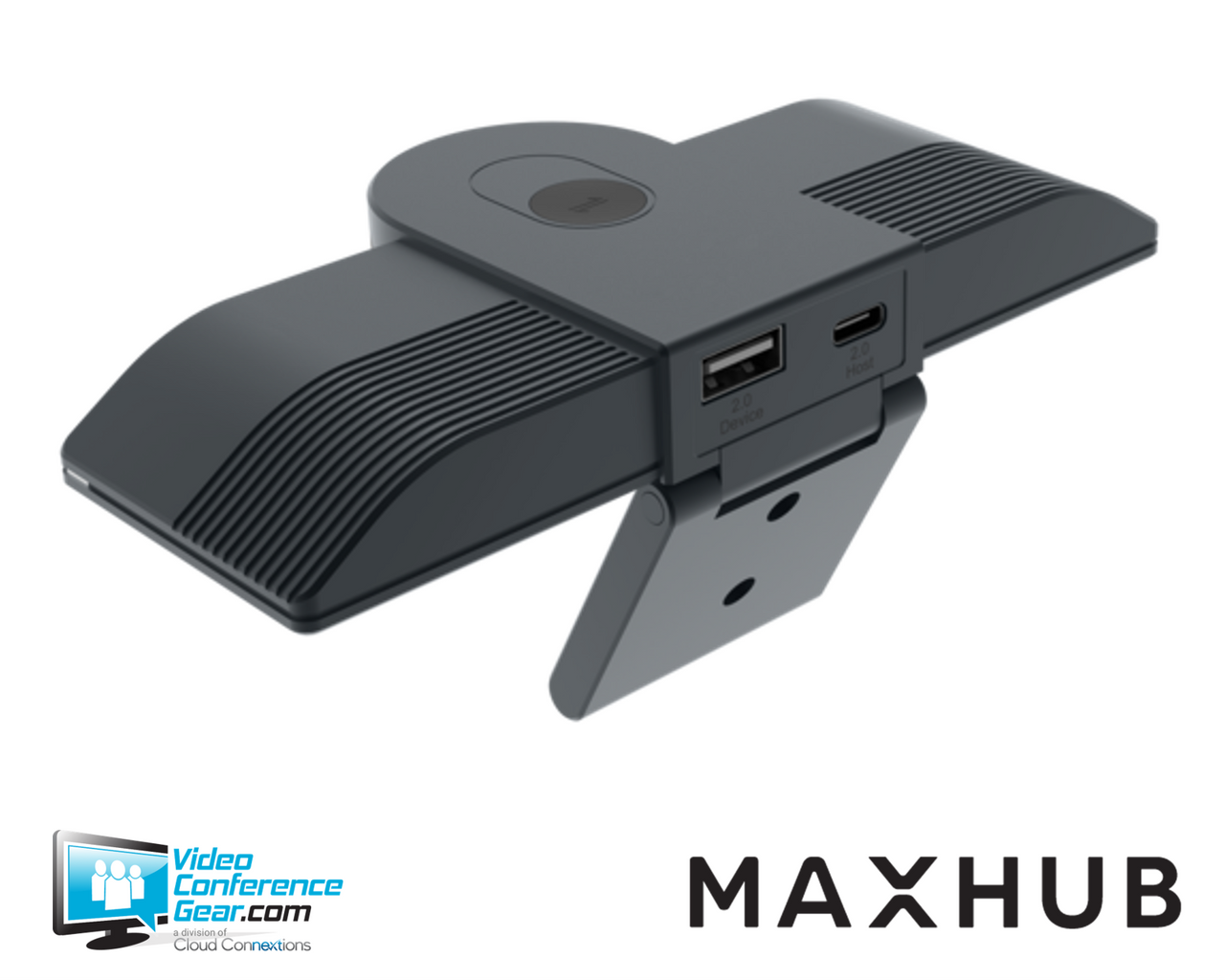 MAXHUB UC M31 4K Camera with 3 integrated lenses providing 180 degree Field of View