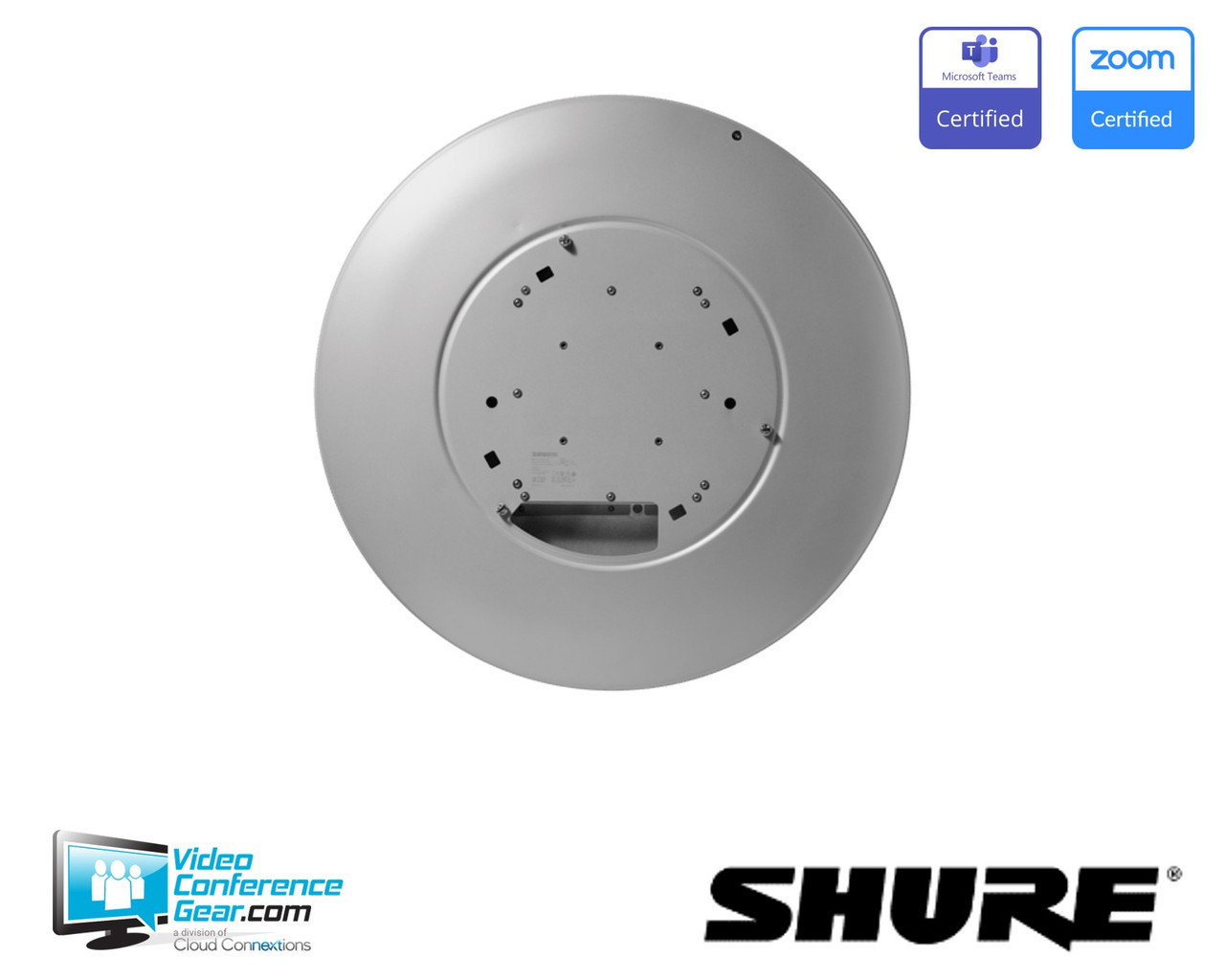 Shure | MXA920 Room Audio Solution | Round Ceiling Microphone | White