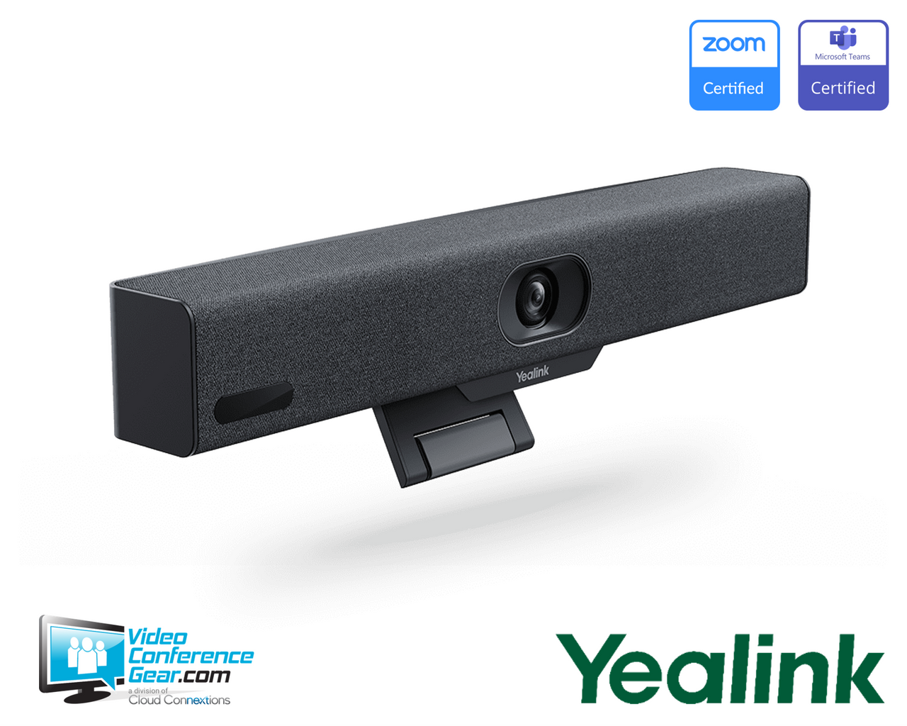Yealink MeetingBar A10 All-in-One Android Videobar Ready for Teams or Zoom designed for Home Office or Small Rooms
