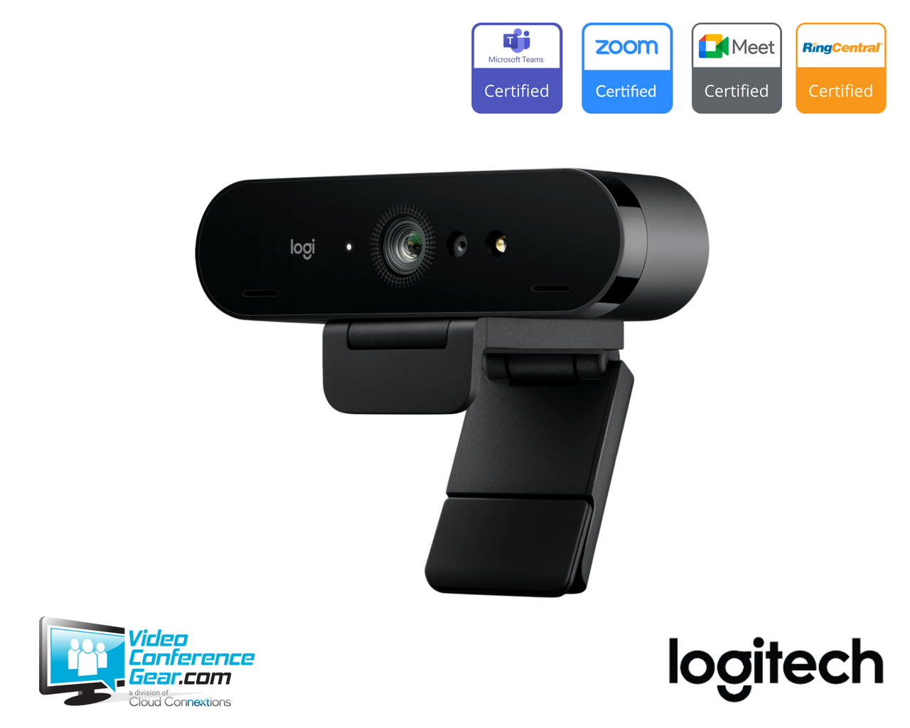 Logitech BRIO 4K Ultra HD webcam with RightLight™ 3 with HDR