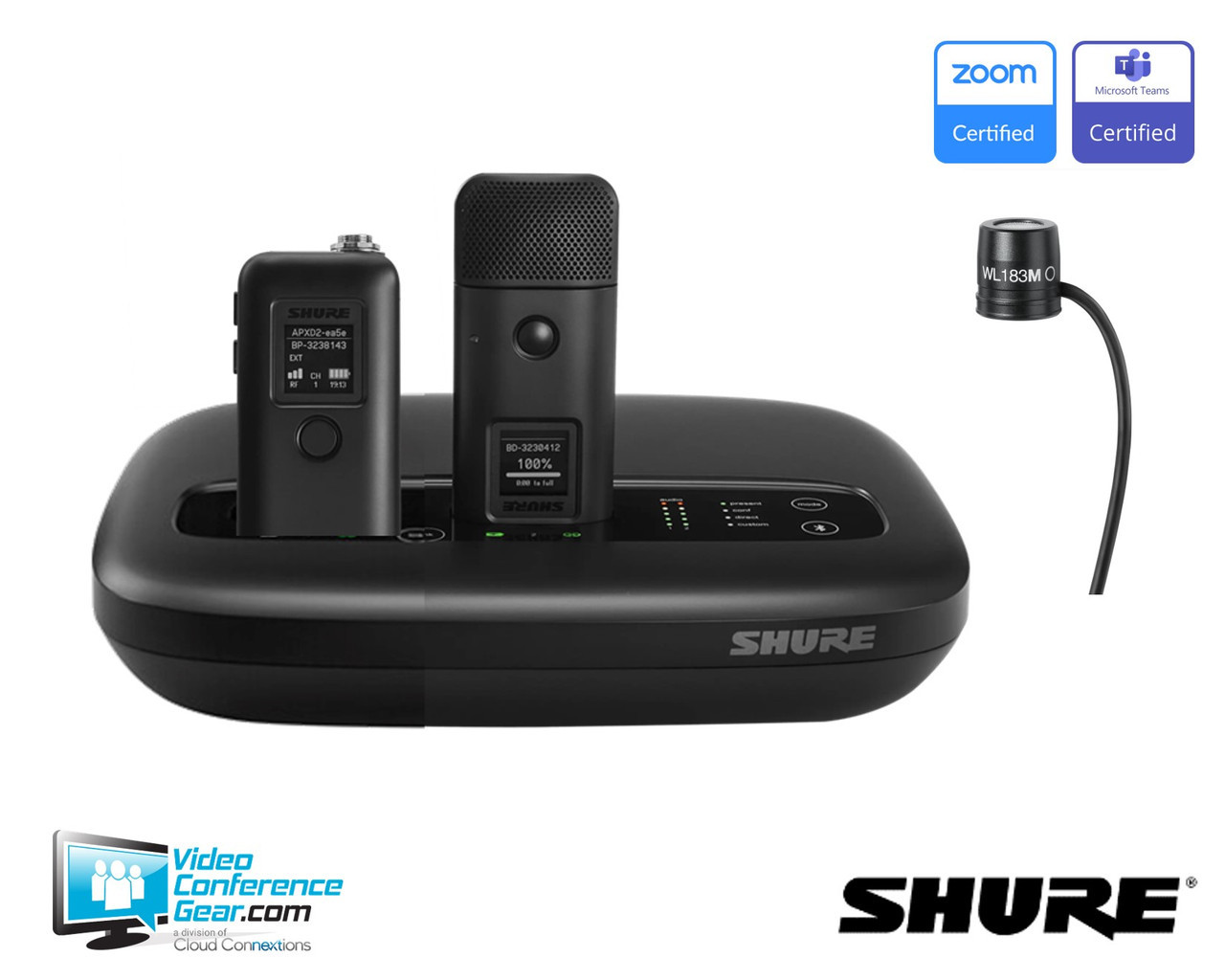 SHURE SVX Wireless Microphone System 本体 Shure MXW neXt 2 Wireless | Wireless Conferencing Bundle | One