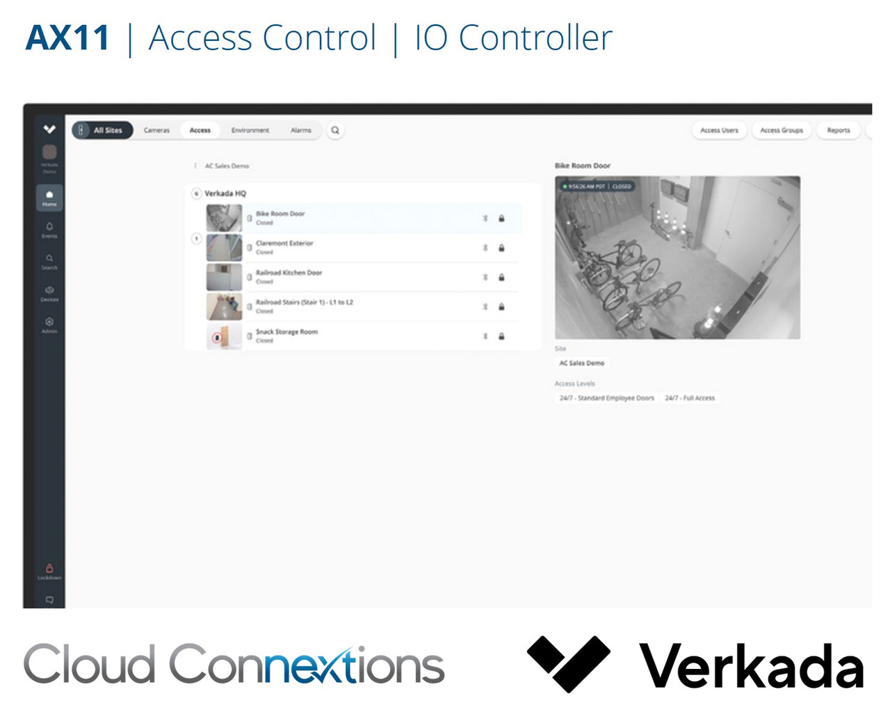 Verkada | AX11 IO Controller Providing Integration into Building