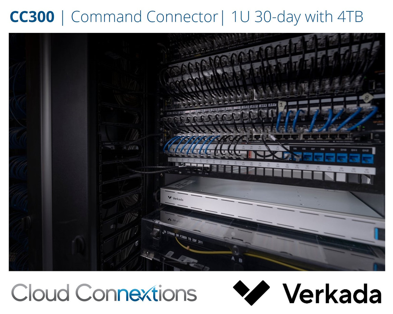 Verkada | CC300 Command Connector 30 day retention for up to 10