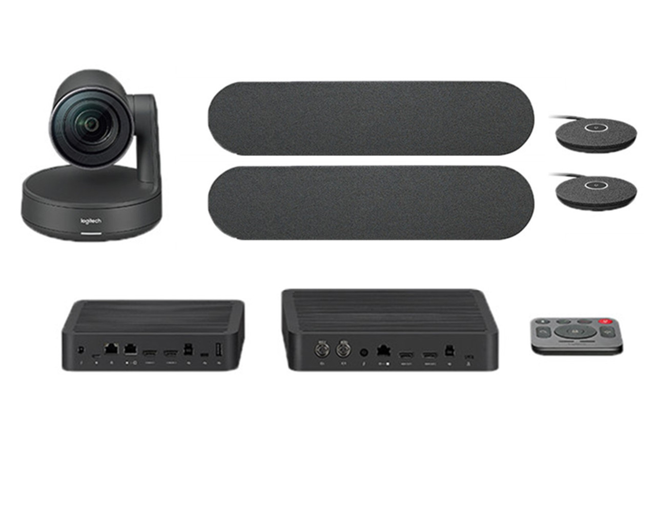 Logitech | Rally Plus | Rally PTZ Camera | Dual Speakers and Mics